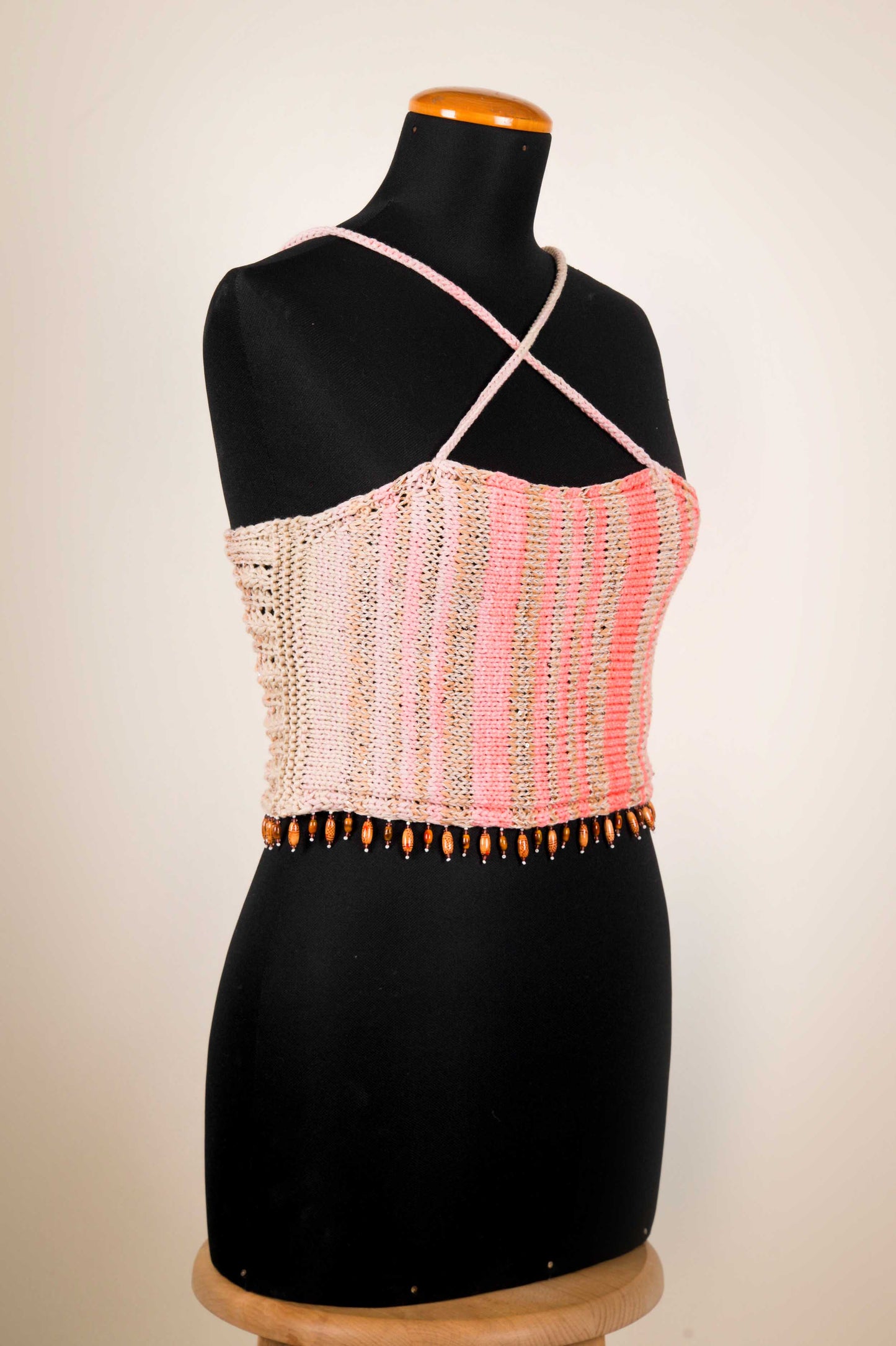 Top Petalo Intrecciato