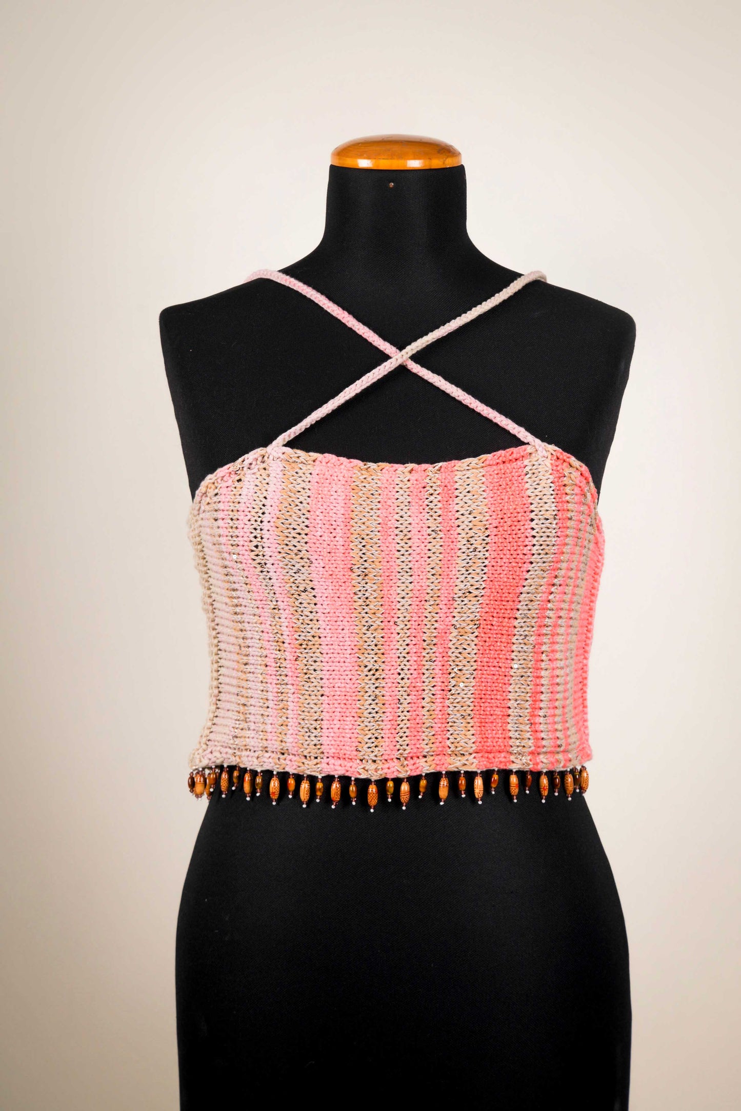 Top Petalo Intrecciato