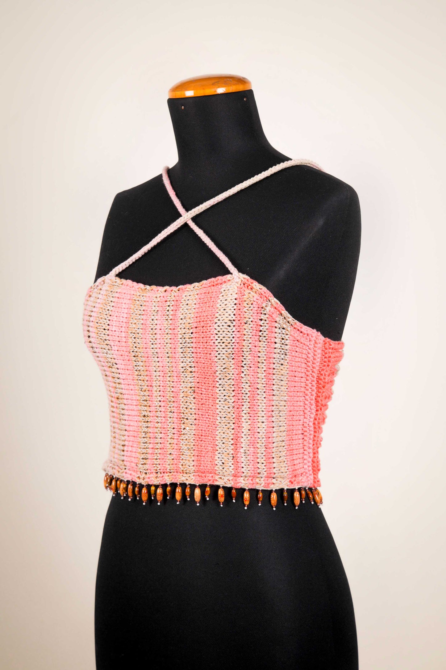 Top Petalo Intrecciato