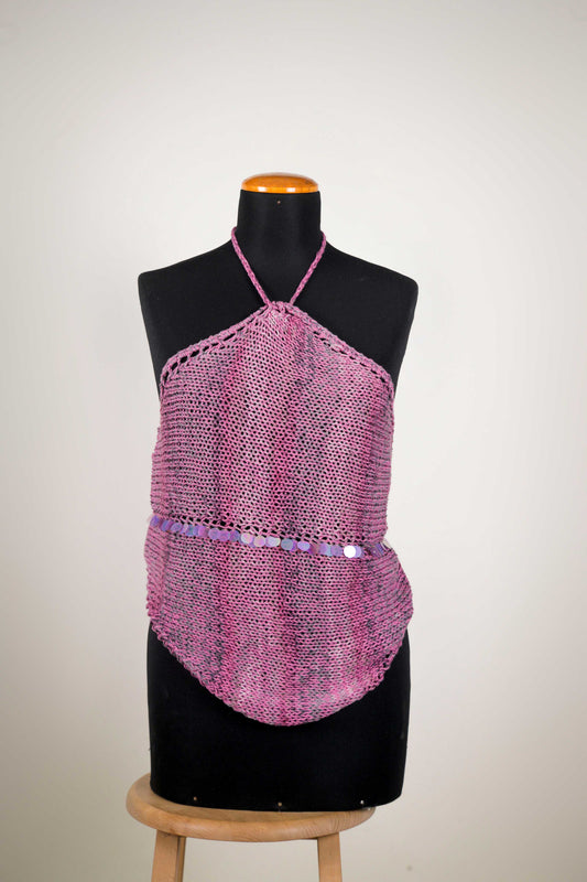 Top Rosa Glam